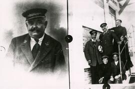 Agentes de servicio de circulación en la estación de Madrid - Príncipe Pío