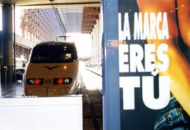 Fotografía creativa del AVE Madrid - Sevilla 2
