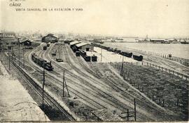 Estación de Cádiz de la línea de Sevilla a Jerez y Cádiz