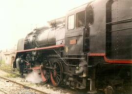 Locomotora de vapor 141 F - 2413 de RENFE (serie 141F-2301 a 2417)