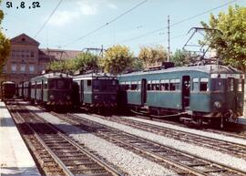 Composición de automotores eléctricos FEVE para los Ferrocarrils de la Generalitat Valencia de la...