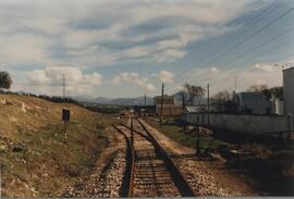 TÍTULO DEL ÁLBUM: [Fotografías relativas al cierre del tramo Jaén a Campo Real de la línea de Pue...