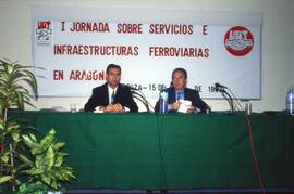 I Jornada sobre Servicios e Infraestructuras Ferroviarias en Aragón, organizada por UGT y celebra...