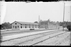 Estación de Aranjuez de la línea de Madrid a Alicante