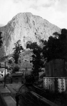 Estación de El Chorro de la línea de Córdoba a Málaga