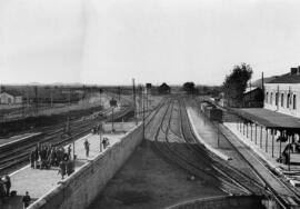 Estación de Sagunto - Anfiteatro de la línea de Calatayud a Valencia