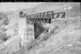 Puente en el km 97,770 de la línea Zafra a Huelva