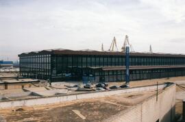 Exterior de la moderna estación de Cádiz