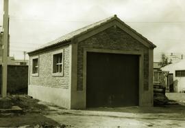 Garaje en el depósito de Cajo en la línea de Venta de Baños a Santander