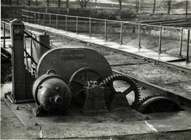 Motor de Placa giratoria de la estación de Burgos - Avenida de la línea de Madrid a Irún