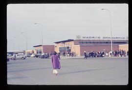 Estación de Madrid - Chamartín, andenes y exteriores del edificio de viajeros