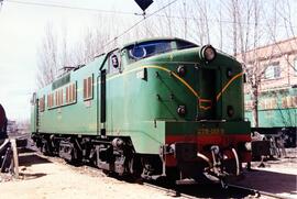 Locomotoras eléctricas de la serie 278 - 001 a 029 de RENFE, ex serie 7801 a 7829, denominada &qu...
