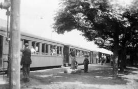 Estación de Figaredo (Asturias) del ferrocarril Vasco - Asturiano