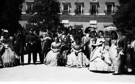 Viaje a Aranjuez del Tren del Centenario del Ferrocarril en España 1848-1948