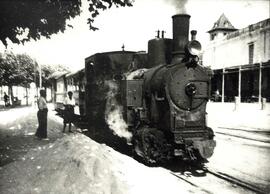 Locomotora de vapor tipo 030 T nº 18, de la serie de 18 a 19 del Ferrocarril de vía estrecha de F...