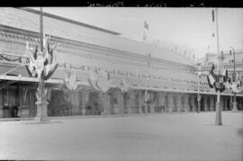 Visita de los reyes de Italia. Madrid-Atocha