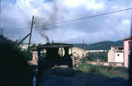 Locomotora de vapor nº 6 del Ferrocarril San Feliu de Guixol a Gerona (SFG), con rodaje 031 T y f...