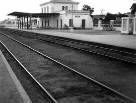 Estación de Ayamonte de la línea de Huelva a Ayamonte, también denominada Gibraleón a Ayamonte