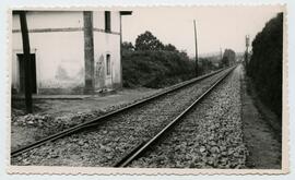 Tramo de Lugo a Lajosa de la línea de Palencia a La Coruña