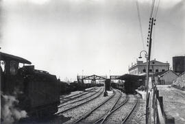 Estación de Tarragona en la línea de Valencia-Término a Tarragona