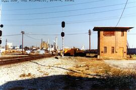 via general y cruce con NS/IC en Decatur, Illinois.