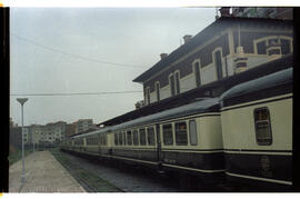 Transcantábrico, primer tren - hotel turístico español inaugurado en 1983 y bautizado como "...