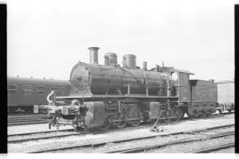 Locomotora de vapor 060 - 4013 de la serie 060 - 4011 a 4014 de RENFE (ex Central de Aragón 51 a ...
