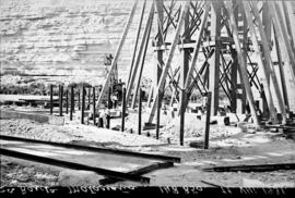 Reconstrucción del viaducto Matarraña IV, situado en el km 148,850 de la línea de Zaragoza a Barc...