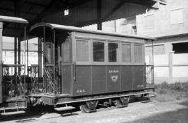 Coches de viajeros de 2 ejes del Tranvía a vapor o Ferrocarril de Onda al Grao de Castellón de la...