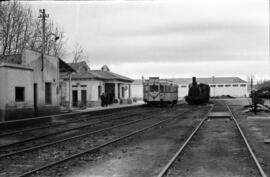 Automotor térmico diésel nº 9155 de la línea de Valencia a Cullera, (ex Norte WMD 31), y fabricad...