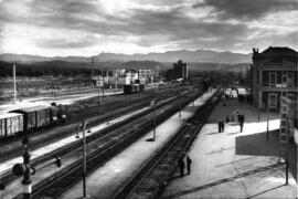 Estación de Mora La Nueva de la línea de Madrid a Barcelona (vía Caspe)