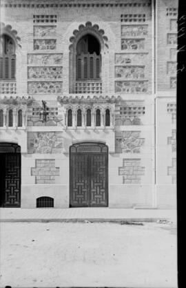 Construcción de la estación de Toledo en la línea Castillejo-Toledo