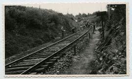 Tramo de Lugo a Lajosa de la línea de Palencia a La Coruña