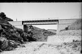 Puente 3º de Llansá, en el km 264,400 de la línea de Barcelona a Portbou, también denominada Barc...