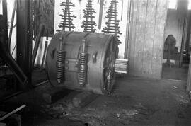 Motor de tracción de las locomotoras eléctricas trifásicas o tractores eléctricos de la compañía ...