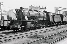 Locomotora de vapor 231-2009 tipo Pacific de la serie RENFE 231-2001 a 231-2010 (ex serie Andaluc...