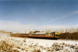 Electrotrenes de la serie 432 de RENFE, ex WMD 511 a 530, fabricada por CAF y MACOSA entre 1971 y...