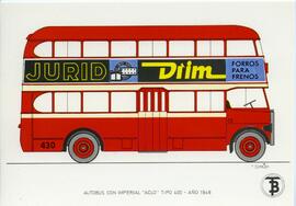 
Autobús con Imperial "Aclo". Serie 400. Año 1948

