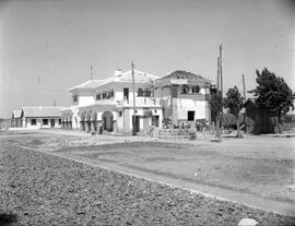 Estación de La Rinconada. Edificio de viajeros, fachada anterior