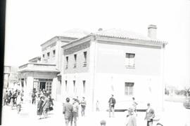 Estación de Peñaranda de Bracamonte de la línea de Ávila a Salamanca