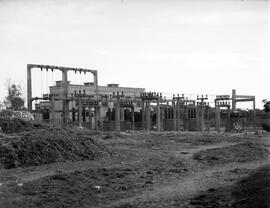 Subestación de San Vicente de Calders. Línea Tarragona a Barcelona