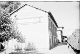 Estación de clasificación - mercancías de Mataporquera del Ferrocarril de La Robla, en la línea d...