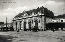 Estación central de Milán.