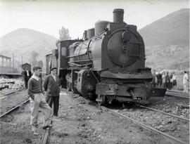 Choque de trenes en Los Corrales de Buelna - Las Fraguas de la línea de Venta de Baños a Santander