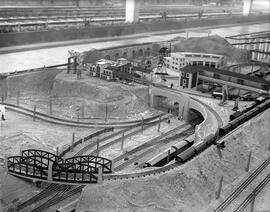 Exposición del Centenario del Ferrocarril en 1948 en Barcelona