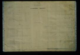 Reproducción fotográfica de un plano de carriles, traviesas y bridas de ca. 1825