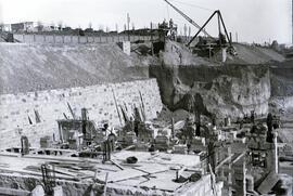 Estación de Madrid - Príncipe Pío. Obras de remodelación del depósito.