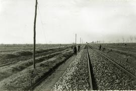 TÍTULO DEL ÁLBUM : Parte semestral de obras / Red Nacional de los Ferrocarriles Españoles. Vía y ...