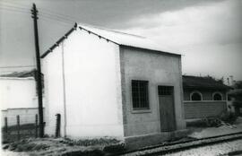 Edificio para albergar depuradores sistema NISE de la aguada de la estación de Villarrobledo, en ...