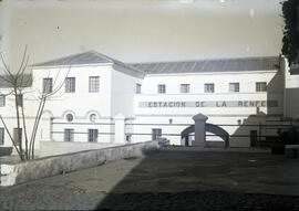 Estación de Valencia de Alcántara de la línea de Cáceres a la Frontera Portuguesa